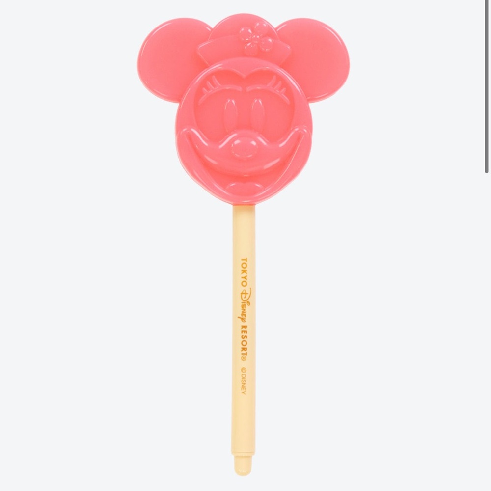 NWT Tokyo Disney Resort 2024 Minnie (pink) Popsicle Pen